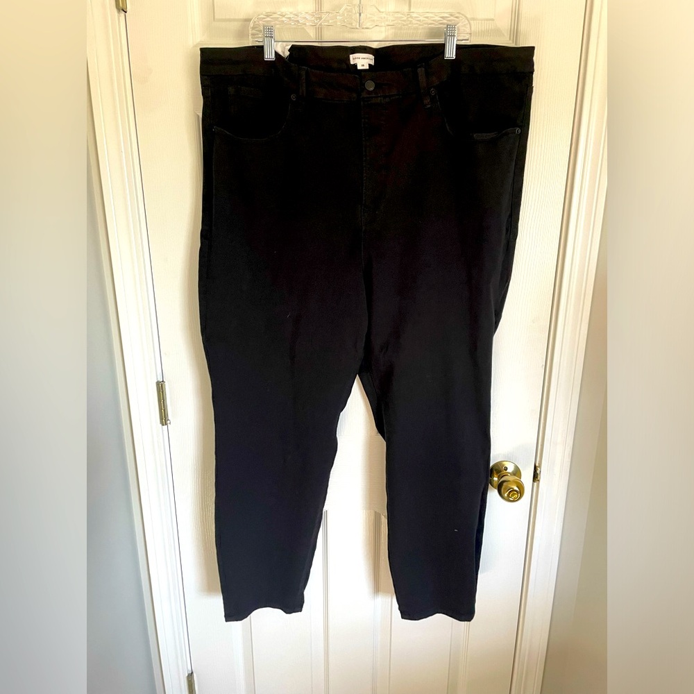 Good American Good Legs black jeans